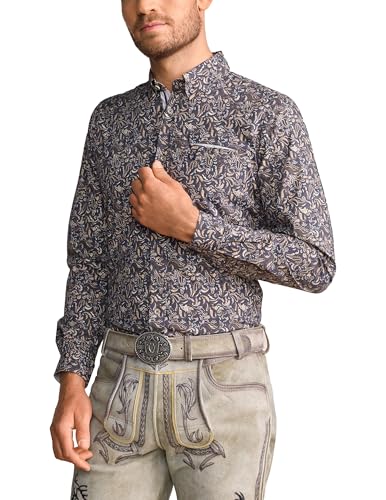 Krüger Herren Trachten Hemd lang, Modell : Wren, Langarm, Art.-Nr. 911868-0-0007, XL, Krüger Herren Trachten Hemd lang, Modell : Wren, Langarm, Art.-Nr. 911868-0-0007, XL, von Krüger