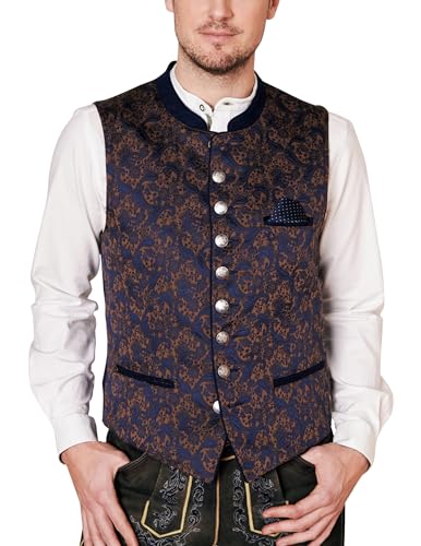 Krüger Herren Trachten Weste kurz, Modell: Billy, kurzarm, Art.-Nr. 951366-0-0008, 48, Krüger Herren Trachten Weste kurz, Modell: Billy, kurzarm, Art.-Nr. 951366-0-0008, 48, von Krüger