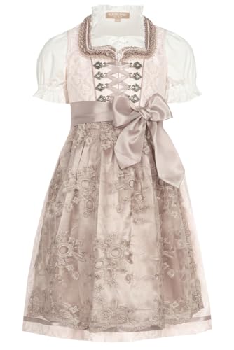 Krüger Kinderdirndl Bruna Rose 3-TLG, Gr. 140 von Krüger