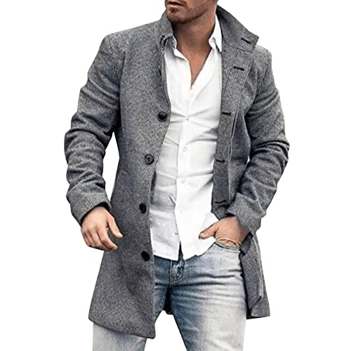 Kswlwccpp Herren Mantel Kurz: Wolle Umlegekragen Kurz Männer Jacken Wintermantel Outdoor Slim Fit Modern Kurzmantel Wollmantel Zweireihig Warm Winter 4Xl Trenchcoat Herren-Mäntel Kswlwccpp Herren Mantel Kurz: Wolle Umlegekragen Kurz Männer Jacken Wintermantel Outdoor Slim Fit Modern Kurzmantel Wollmantel Zweireihig Warm Winter 4Xl Trenchcoat Herren-Mäntel von Kswlwccpp