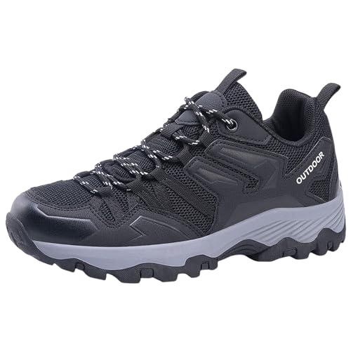 Trekking- & Wanderschuhe Für Herren: Breite Füße Sommer 44 Herren Schuhe Kletterschuhe Rutschfeste Outdoor Leicht Wasserdicht Bergschuhe Comfort Fit Atmungsaktiv Trekkingschuhe Hiking Schuhe von Kswlwccpp