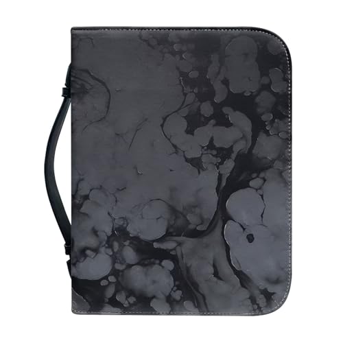Kuiaobaty Bibeltasche mit Marmor-Textur, Reißverschluss, Fliesentextur, Tragetasche mit Griff für Standardgröße, perfektes Geschenk für Mädchen, Frauen, Mutter, Kind Kuiaobaty Bibeltasche mit Marmor-Textur, Reißverschluss, Fliesentextur, Tragetasche mit Griff für Standardgröße, perfektes Geschenk für Mädchen, Frauen, Mutter, Kind von Kuiaobaty