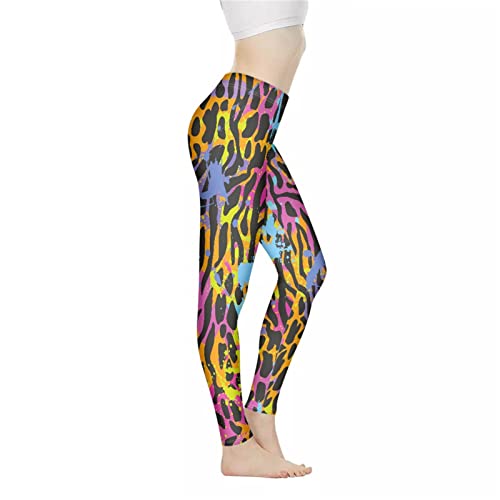 Kuiaobaty Damen-Workout-Trainingsleggings mit Regenbogen, gepunktet, Pilz, Leopardenmuster, nicht durchsichtig, Yogahose, volle Länge, Buntes Tigermuster, 36 W Kuiaobaty Damen-Workout-Trainingsleggings mit Regenbogen, gepunktet, Pilz, Leopardenmuster, nicht durchsichtig, Yogahose, volle Länge, Buntes Tigermuster, 36 W von Kuiaobaty