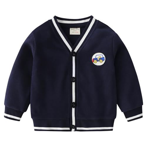 Kunyeah Baby Junge Langarm Strickjacke Kleinkind V-Ausschnitt Oberbekleidung Kleinkind Herbst Winter Mantel Junge Strickjacke Pullover für 2-8 Jahre Kunyeah Baby Junge Langarm Strickjacke Kleinkind V-Ausschnitt Oberbekleidung Kleinkind Herbst Winter Mantel Junge Strickjacke Pullover für 2-8 Jahre von Kunyeah