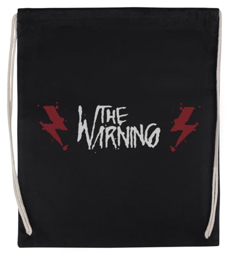 The Warning Mexican Rock Unisex-Sporttasche, Schwarz, Umweltfreundlicher Sack von Kwantees