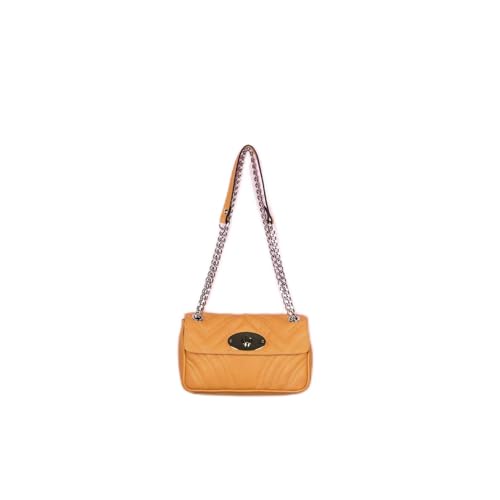 L’Intervalle Damen Juliet Stofftasche, Orange Leather, Mediano von L’Intervalle