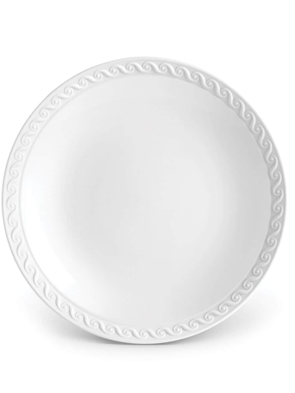 L'Objet Neptune Brot- und Butterteller aus Porzellan - Weiß von L'Objet