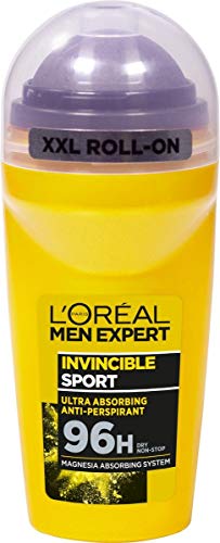 Loreal Men Expert Invincible Sport 96H Roll-On Deodorant, 50 ml von L'Oréal Paris