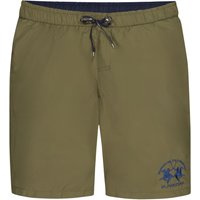 La Martina Badeshorts mit Logo-Stickerei von LA MARTINA