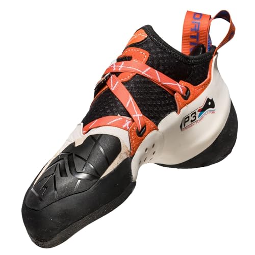 LA SPORTIVA LaSportiva Solution Damen Kletterschuh White/Lily ORANGE - 38 von LA SPORTIVA