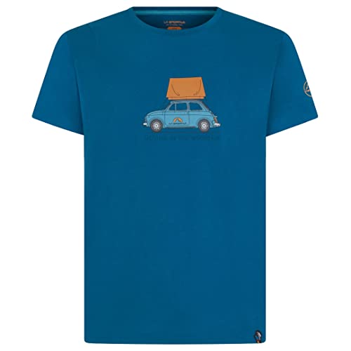 LA SPORTIVA Cinquecento T-Shirt, L, Space Blue von LA SPORTIVA