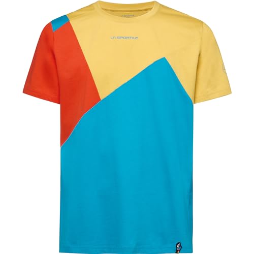 LA SPORTIVA Herren Dude T-Shirt, Tropic Blue-Bamboo, XL von LA SPORTIVA