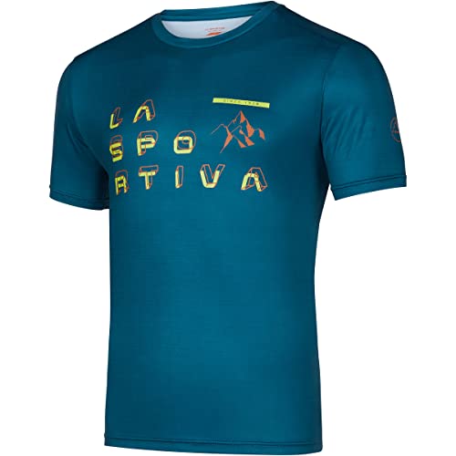 LA SPORTIVA Herren Raising T-Shirt, Storm Blue, XL von LA SPORTIVA