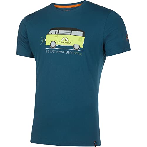 LA SPORTIVA Herren Van T-Shirt, Storm Blue, L von LA SPORTIVA