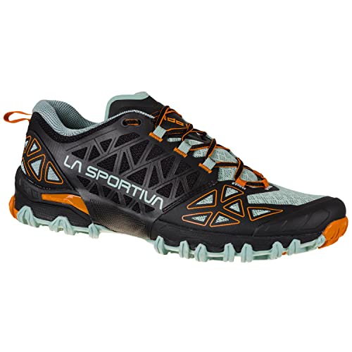 LA SPORTIVA M Bushido Ii Schwarz - Technischer komfortabler Herren Berglaufschuh, Größe EU 42.5 - Farbe Black - Hawaiian von LA SPORTIVA