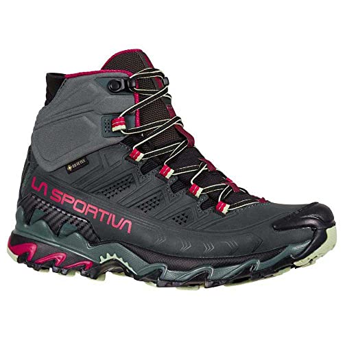 LA SPORTIVA Ultra Raptor II Mid Leather Woman GTX Charcoal/Cerise von LA SPORTIVA