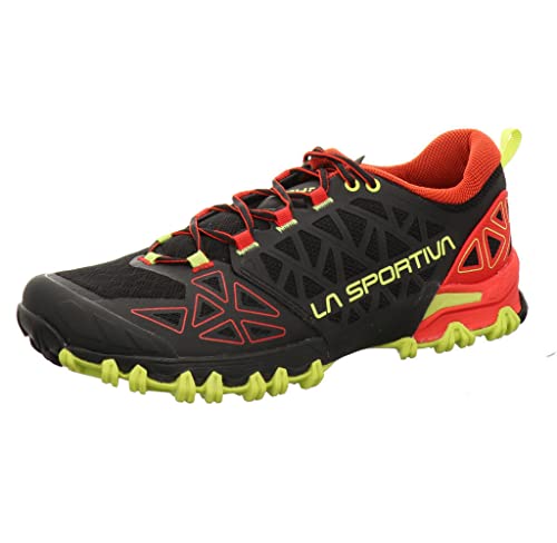 La Sportiva Herren Bushido II Laufschuhe, Black Goji, 48.5 EU von LA SPORTIVA