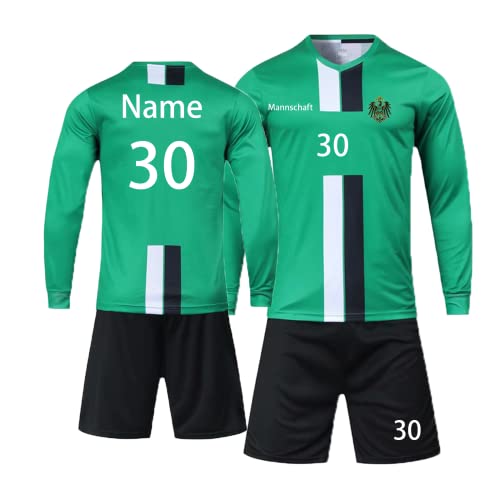 LAIFU Benutzerdefiniert Fussball Trikot Kinder Set und Erwachsene Set Personifizieren Name Nummer Mannschaft Fussball Trikots Herren und Frauen von LAIFU