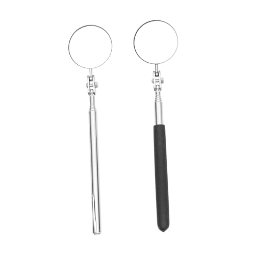 LALADEFIEE Inspektionsspiegel Faltbar Wimpernspiegel Vergrößerungsspiegel Kosmetikspiegel Make-up-tool Mit Einstellwinkel LALADEFIEE Inspektionsspiegel Faltbar Wimpernspiegel Vergrößerungsspiegel Kosmetikspiegel Make-up-tool Mit Einstellwinkel von LALADEFIEE