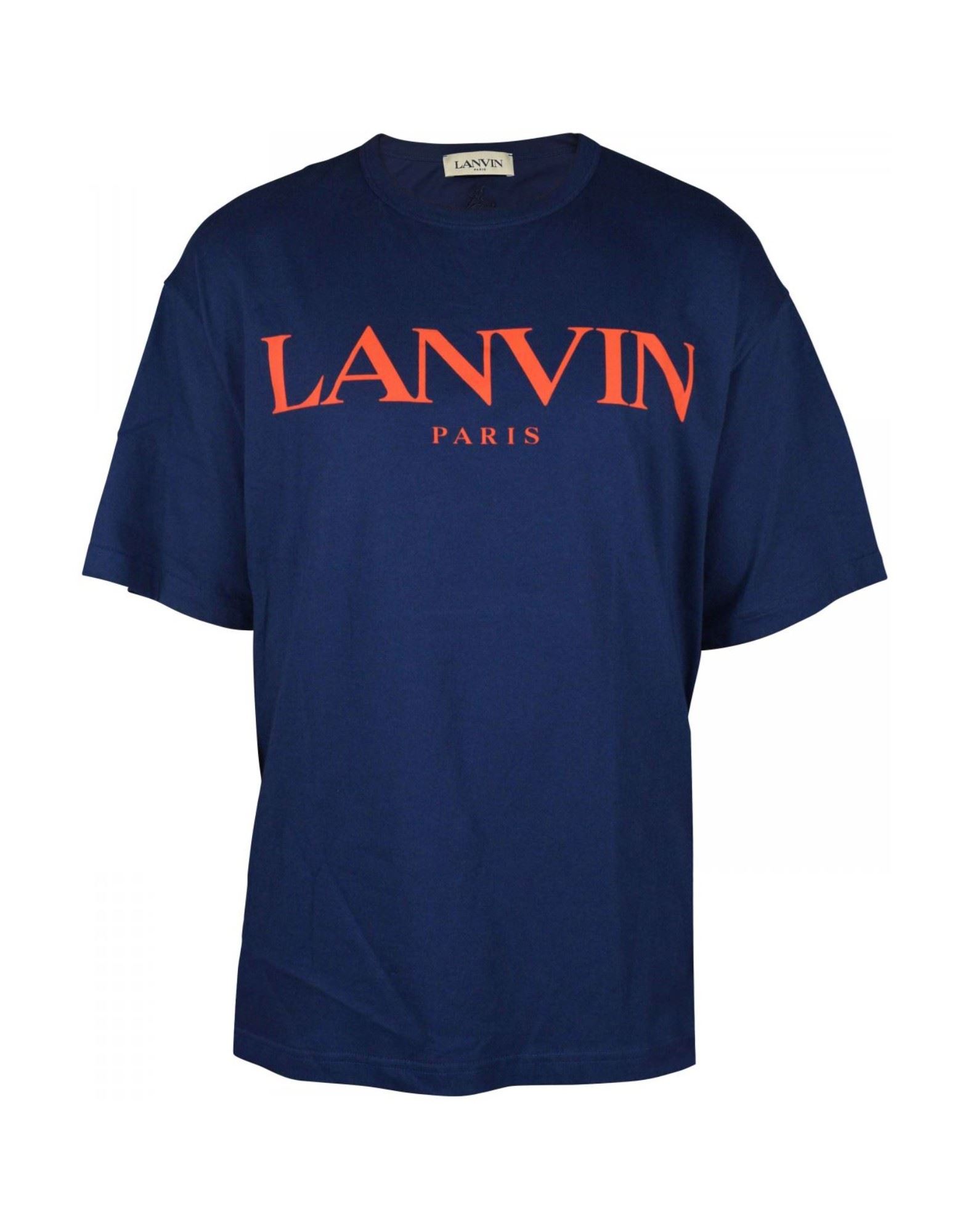 LANVIN T-shirts Herren Blau von LANVIN