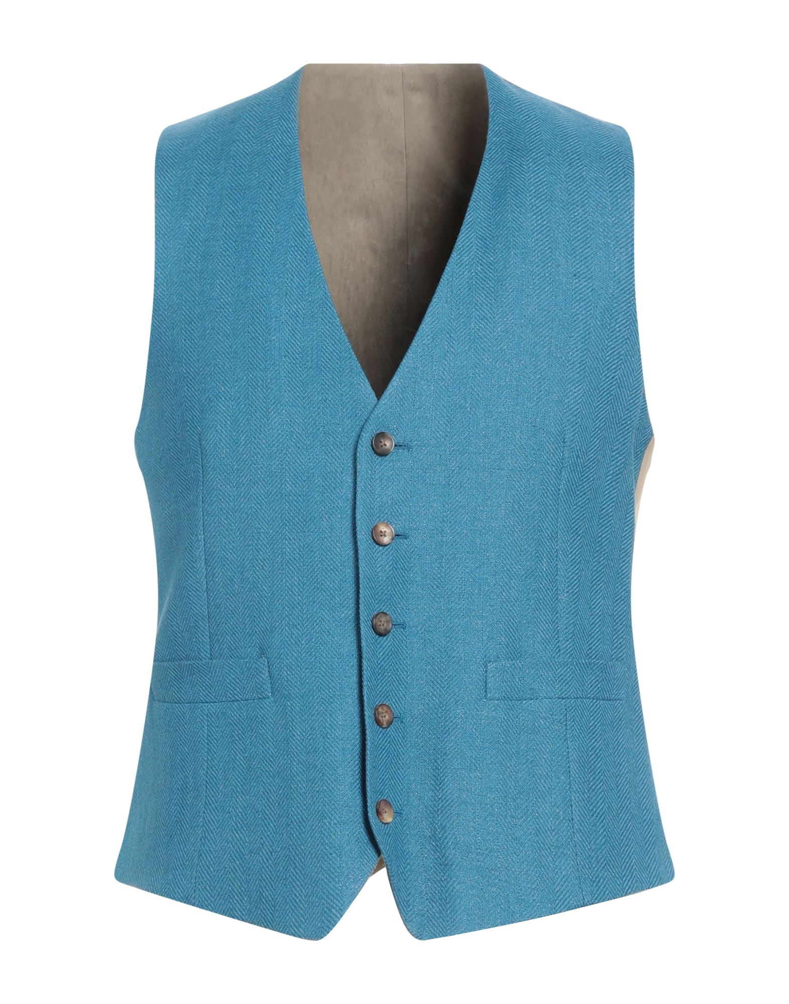 LARDINI Couture-weste Herren Azurblau von LARDINI