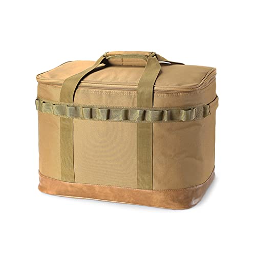 LARUISEE Outdoor Camping Kochgeschirr Aufbewahrungstasche Camping Küche Grill Geschirr Werkzeuge Tasche Picknick Ofen Tasche Gepäck Aufbewahrungstasche Tragbare Reisetasche, khaki LARUISEE Outdoor Camping Kochgeschirr Aufbewahrungstasche Camping Küche Grill Geschirr Werkzeuge Tasche Picknick Ofen Tasche Gepäck Aufbewahrungstasche Tragbare Reisetasche, khaki von LARUISEE