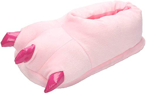 LATH.PIN Unisex Puschen Plüsch Hausschuhe Pantoffeln Kostüme Tierhausschuhe Geschenkidee, Rosa, M von LATH.PIN