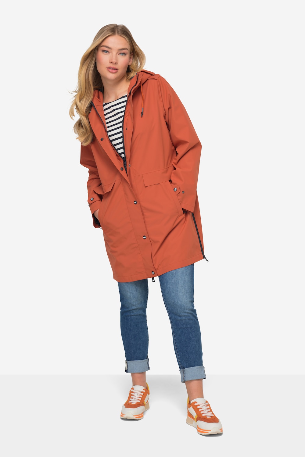 Große Größen Funktions-Jacke, Damen, orange, Größe: XL, Polyester, LAURASON Große Größen Funktions-Jacke, Damen, orange, Größe: XL, Polyester, LAURASON von LAURASON