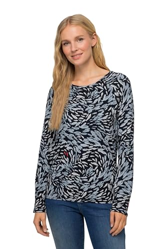 Laurasøn T-Shirt, Fische Print, Oeko-TEX Marine M 825265130-M von Laurasøn