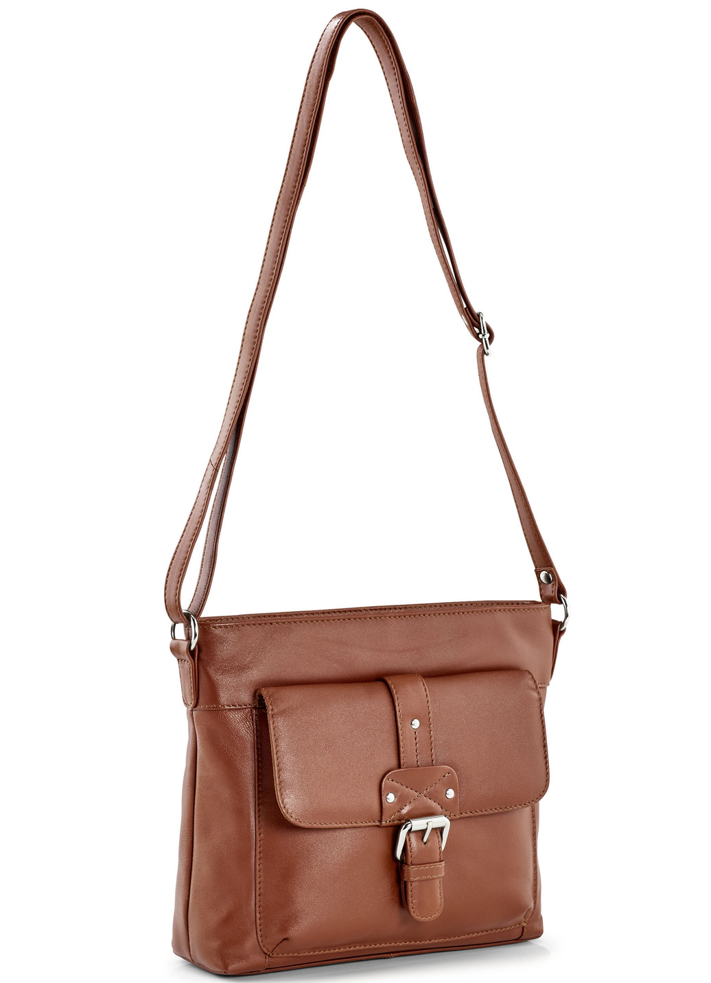 Laurina Tasche aus Nappaleder, Cognac von LAURINA