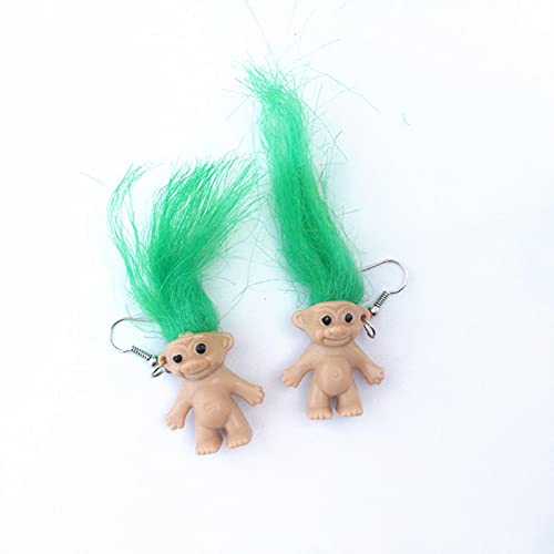 LCUK Troll Doll Earhook Retro Nostalgisch Niedliche Hässliche Puppe Ohrring Mehrfarbiger Hip Hop Übertreiben Haar Seltsam Baby Kreativer Schmuck LCUK Troll Doll Earhook Retro Nostalgisch Niedliche Hässliche Puppe Ohrring Mehrfarbiger Hip Hop Übertreiben Haar Seltsam Baby Kreativer Schmuck von LCUK