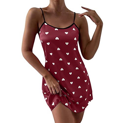 Big Shirt Damen Nachthemd Snoopy Hausanzug Sleepshirt Sleepwearen Baumwolle Freizeitkleid Kurz Sommer Kurzarm Bequeme Schlafanzug Nachtwäsche Satin Sexy Negligee Nachtwäsche 173 von LCpddajlspig