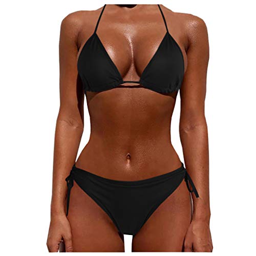 LCpddajlspig Bikini Damen Große Brüste Minimizer Sexy Zweiteilige mit Bügel Push Up für Kleine Brüste Sportlich Sport Gepolstert XXL Bikini Sets Swimsuit Swimwear von LCpddajlspig