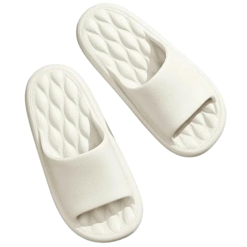 LDHZSS Badelatschen Herren Große Größe Slipper Outdoor Flip Flops Sommersandalen Weiche Paare Heimbad Nicht -schlupfschuhe-b-38-39 (vorschlagen 37-38) von LDHZSS