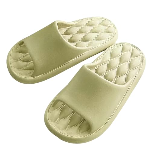 LDHZSS Badelatschen Herren Große Größe Slipper Outdoor Flip Flops Sommersandalen Weiche Paare Heimbad Nicht -schlupfschuhe-g-40-41 (vorschlagen 39-40) von LDHZSS