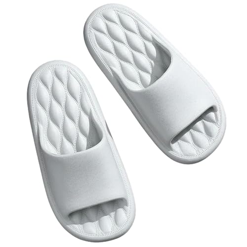 LDHZSS Badelatschen Herren Große Größe Slipper Outdoor Flip Flops Sommersandalen Weiche Paare Heimbad Nicht -schlupfschuhe-r-38-39 (vorschlagen 37-38) von LDHZSS