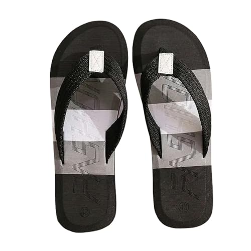 LDHZSS Badelatschen Herren Großgröße Männer Flip Flops Flache Schuhe Innensommer Sommer Hausschuhe Bequeme Innenschuhe-b-41 von LDHZSS