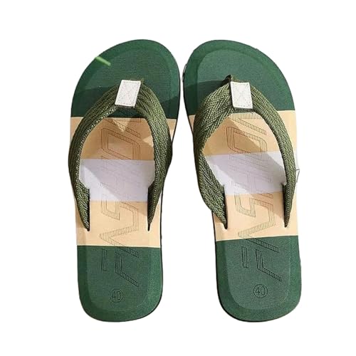 LDHZSS Badelatschen Herren Großgröße Männer Flip Flops Flache Schuhe Innensommer Sommer Hausschuhe Bequeme Innenschuhe-g-40 von LDHZSS