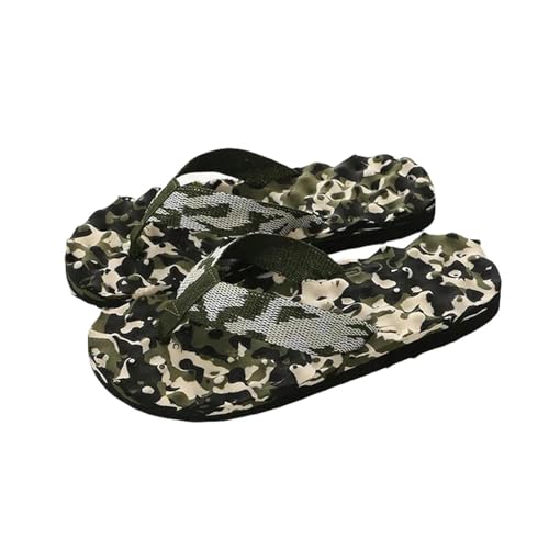 LDHZSS Badelatschen Herren Männer Flip Flops Boden Flache Schuhe Innensommer Sommer Hausschuhe Massage Bequeme Schuhe-a-38 von LDHZSS