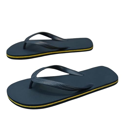 LDHZSS Badelatschen Herren Sommer Herren Flip Flops Casual Beach Slipper Outdoor Dicker Boden Home Innenkleidung Resistenter Schuh-d-41 von LDHZSS