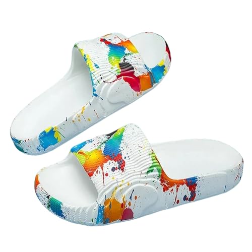 LDHZSS Badelatschen Herren Sommerruhrschuhe Herren Freizeitpaare Nicht -slip Beach Innenbad Flats Ourdoor Slides-e-35-36 von LDHZSS