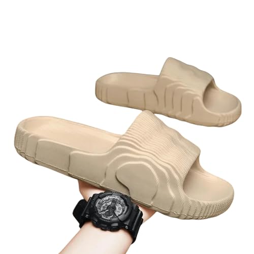 LDHZSS Badelatschen Herren Sommerruhrschuhe Herren Freizeitpaare Nicht -slip Beach Innenbad Flats Ourdoor Slides-ich-41-42 von LDHZSS