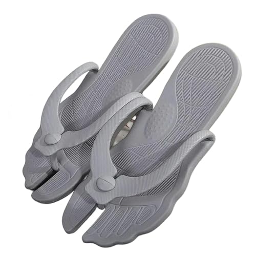 LDHZSS Hausschuhe Damen Damen Reisen Tragbares Klapphotel Bad Slipper Resistant Slipper Liebhaber Strand Außerhalb Flip Flops-g-l 40-41 von LDHZSS