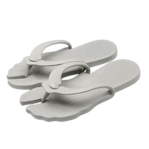 LDHZSS Hausschuhe Damen Tragbare Klappschuhe Für Reisepaare Ehepaar Strand Flip Flops Hotel Bad Anti -skid -hausschuhe-y-l 40-41 von LDHZSS