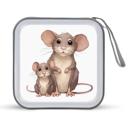 LDTVSFZQ CD-Hülle für Mutter und Kind, Ratten, DVD-Hüllen, Brieftasche, Hartplastik, DVD-Disc-Hüllen, Aufbewahrungsordner für Auto, Zuhause, Büro, Reisen, Stil:, Einheitsgröße LDTVSFZQ CD-Hülle für Mutter und Kind, Ratten, DVD-Hüllen, Brieftasche, Hartplastik, DVD-Disc-Hüllen, Aufbewahrungsordner für Auto, Zuhause, Büro, Reisen, Stil:, Einheitsgröße von LDTVSFZQ