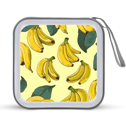 LDTVSFZQ CD-Hülle mit Bananen-Druck, DVD-Hüllen, Brieftasche, Hartplastik, DVD-Disc-Hüllen zur Aufbewahrung von DVDs, für Auto, Zuhause, Büro, Reisen, Stil:, Einheitsgröße LDTVSFZQ CD-Hülle mit Bananen-Druck, DVD-Hüllen, Brieftasche, Hartplastik, DVD-Disc-Hüllen zur Aufbewahrung von DVDs, für Auto, Zuhause, Büro, Reisen, Stil:, Einheitsgröße von LDTVSFZQ