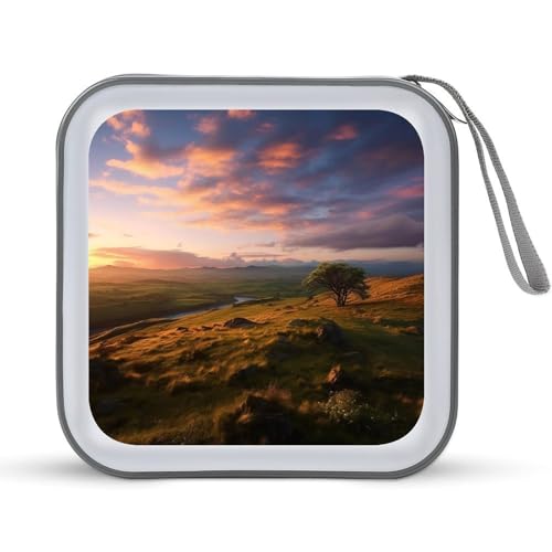 LDTVSFZQ Sunset Hill CD-Hülle, DVD-Hüllen, Brieftasche, Hartplastik, DVD-Hüllen, Aufbewahrungsordner für Auto, Zuhause, Büro, Reisen, Stil:, Einheitsgröße LDTVSFZQ Sunset Hill CD-Hülle, DVD-Hüllen, Brieftasche, Hartplastik, DVD-Hüllen, Aufbewahrungsordner für Auto, Zuhause, Büro, Reisen, Stil:, Einheitsgröße von LDTVSFZQ