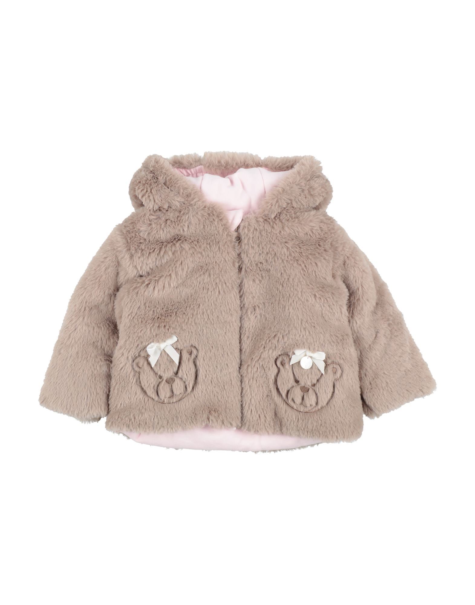 LE BEBÉ Shearling- & Kunstfell Kinder Khaki von LE BEBÉ