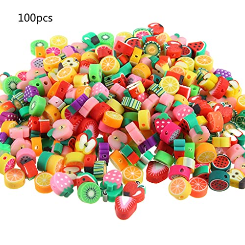 LEEINTO Diy10mm Mischfarbe Obst Weiche Armband Perlen Zubehör Lose Perlen Für Armband Herstellung Farbe Gemischte Perlen von LEEINTO