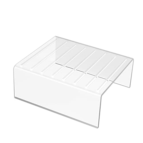 LEEINTO Klares Acryl Schmuckregal Nadelstil Für Ohrnägel Ohrringe Ohrringe Präsentationstafel Halsketten Display Rack Für Frauen Ohrring Display Für Den Einzelhandel von LEEINTO